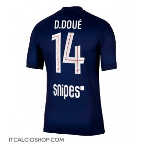 Paris Saint-Germain Desire Doue #14 Prima Maglia 2025-26 Manica Corta